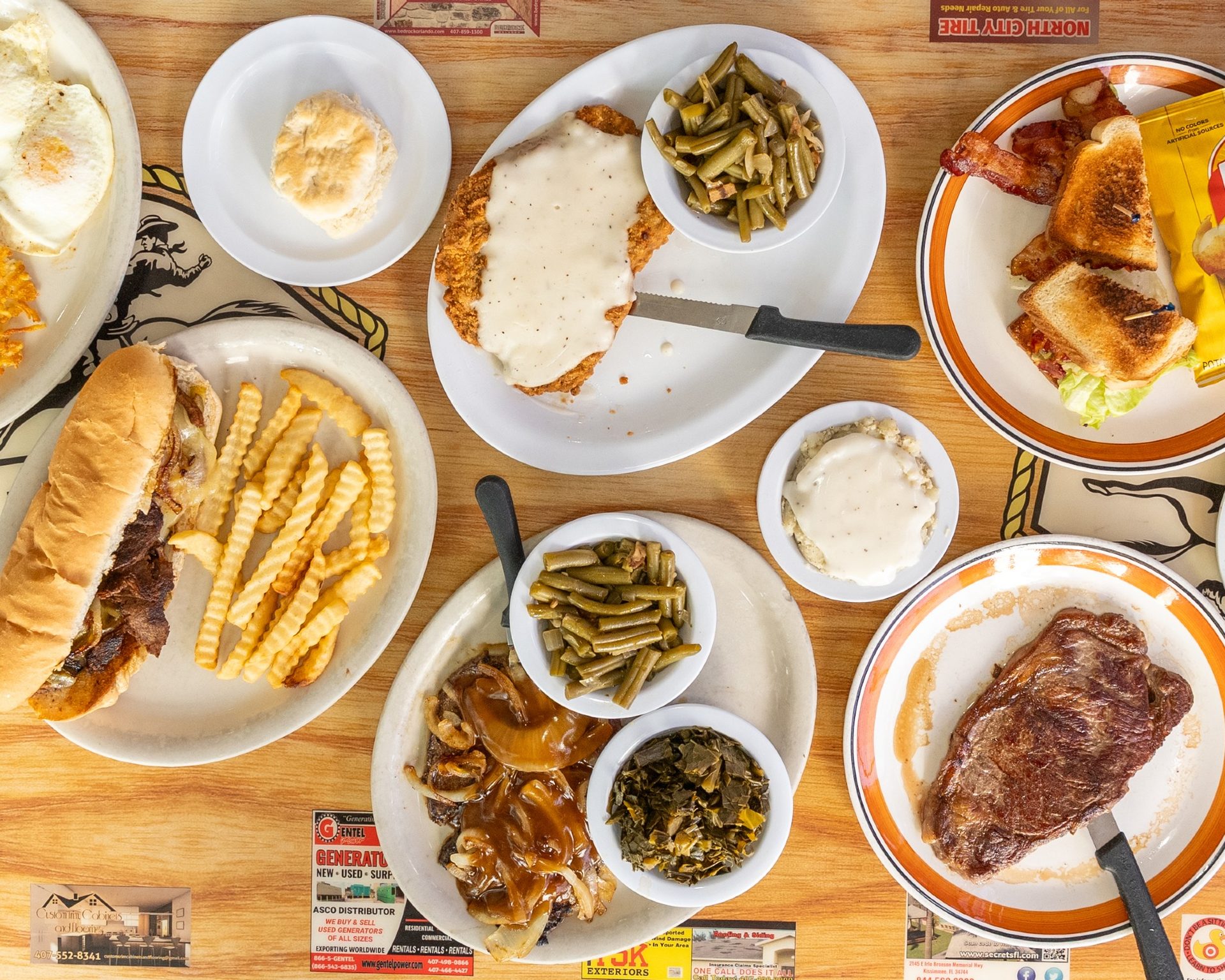 Daily specials at Rodeo Diner