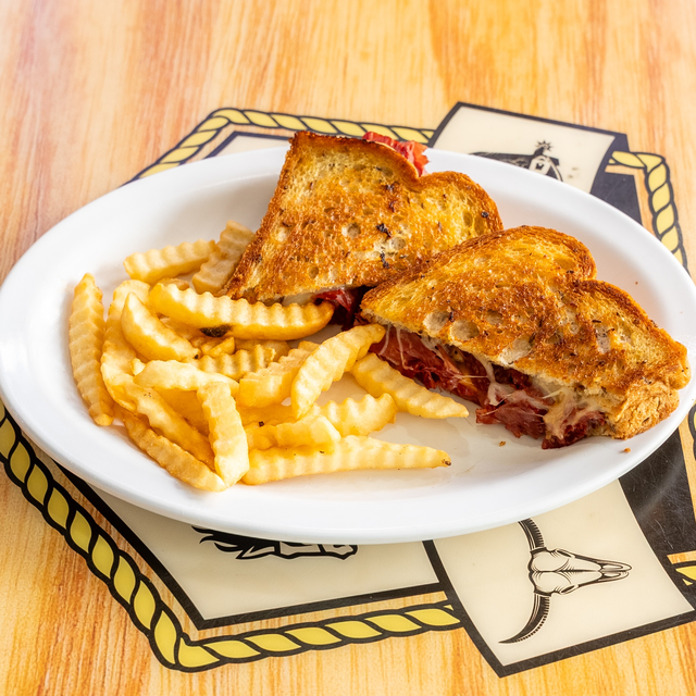 Grilled Reuben Sandwich.